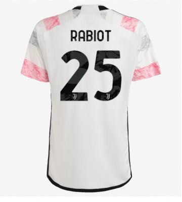 Juventus Adrien Rabiot #25 Replica Away Stadium Shirt 2023-24 Short Sleeve